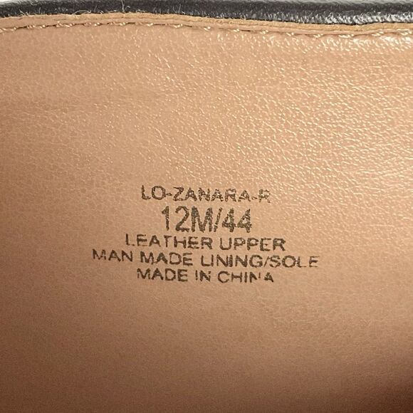 Louise Et Cie Lo Zanara Boots Heeled Sz 12 Ankle Bootie Leather Block Heel - Picture 10 of 14